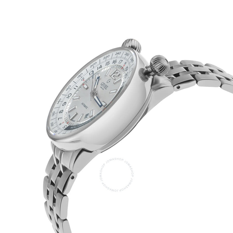 Gevril - Gevril Wallabout Automatic Silver Dial Men's Watch 48560 - 2