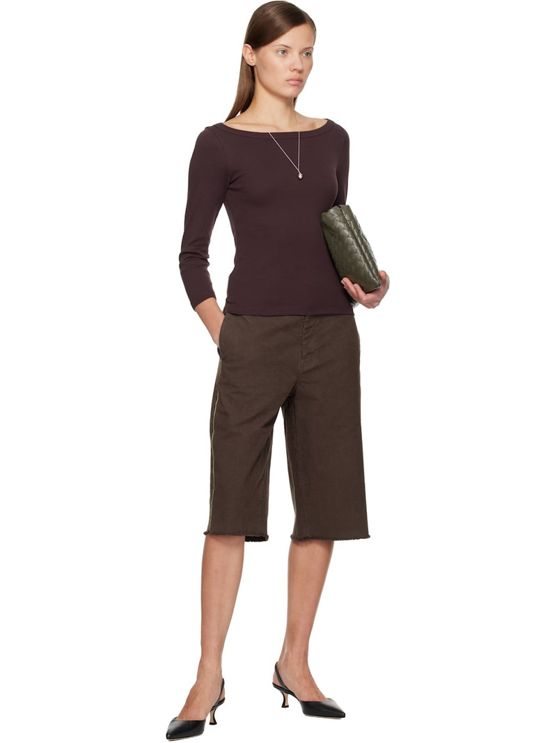 FLORE FLORE Brown Steffi T-shirt outlook