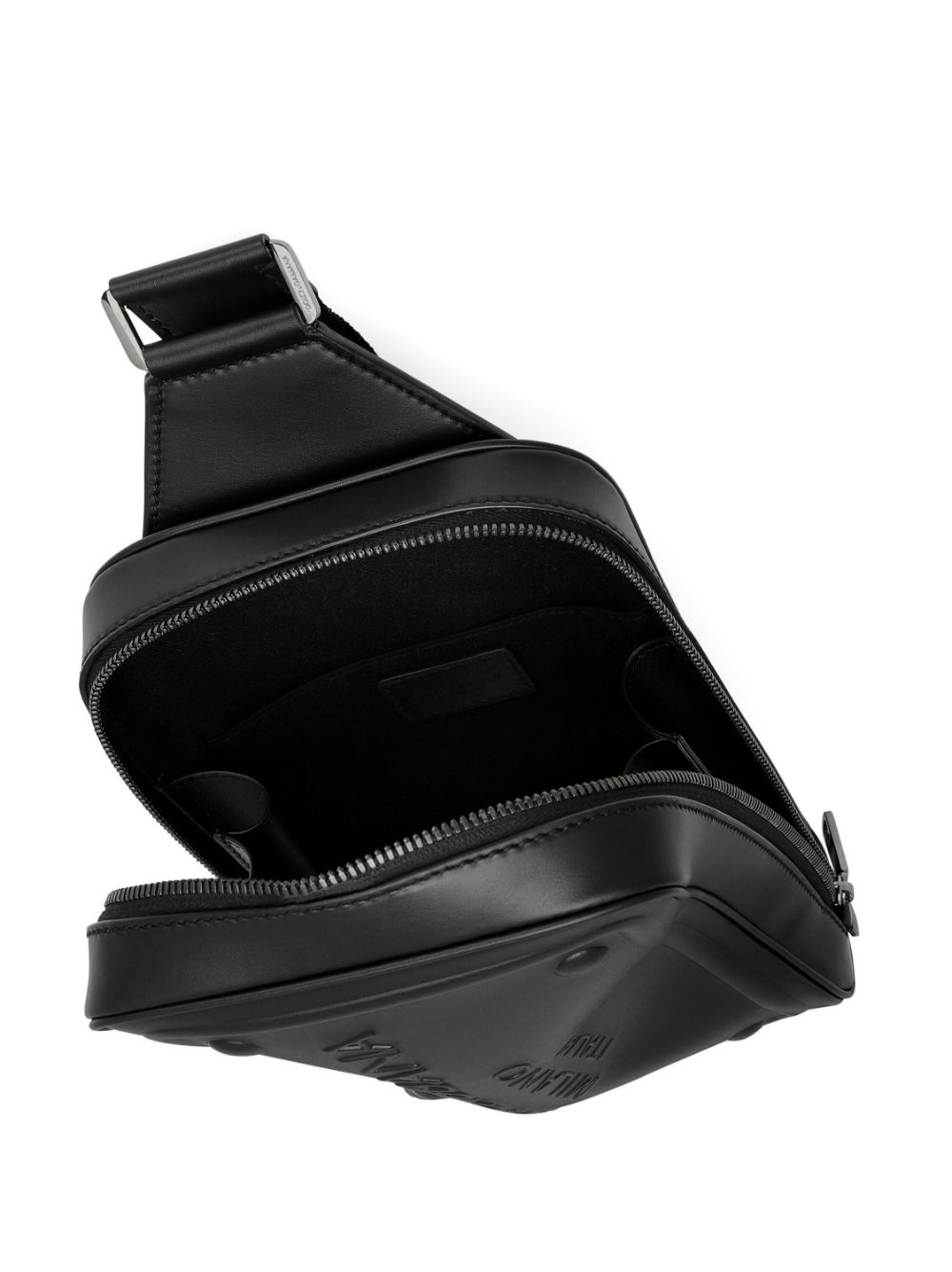 raised-logo belt bag - 5