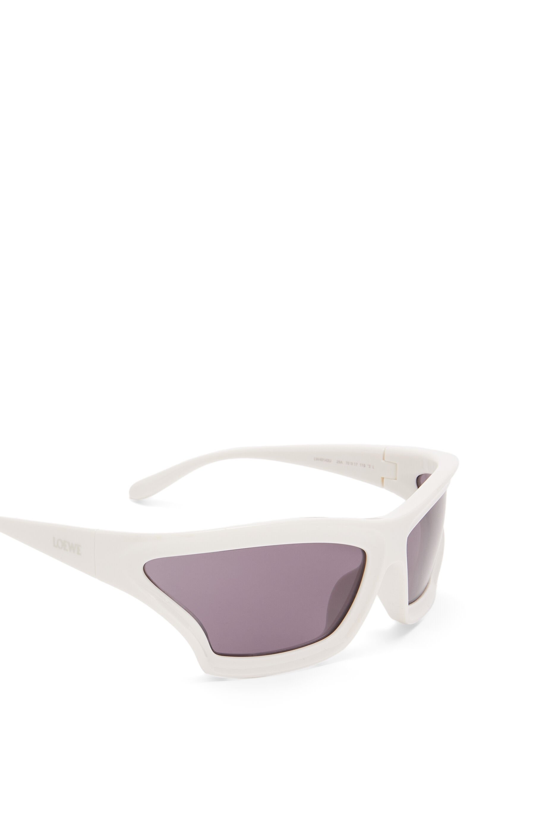 サングラス LOEWE ARCH MASK WHITE SUNGLASSES Paula's Ibiza Arch Mask sunglassess in white - Loewe | Mytheresa