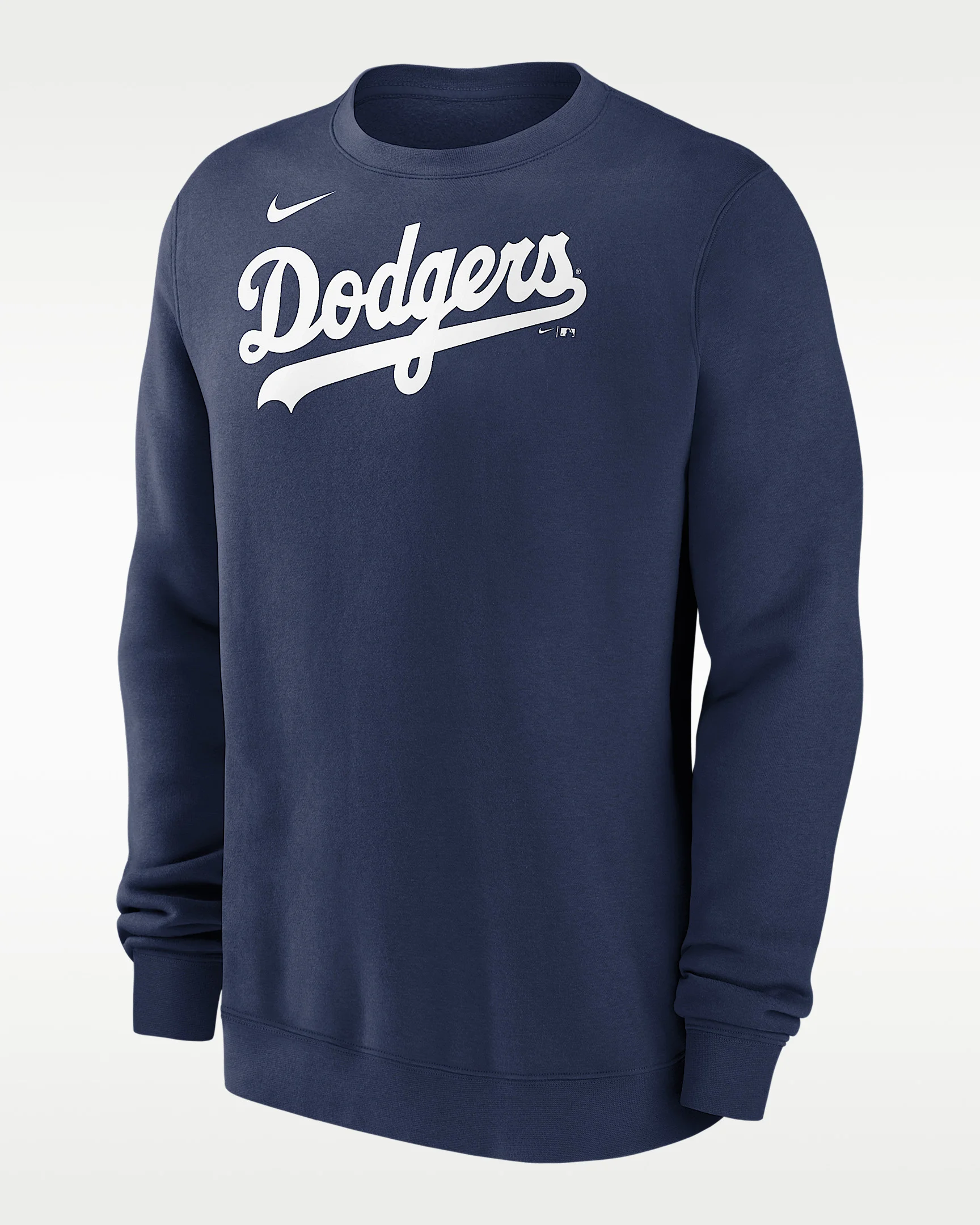 Los Angeles Dodgers Wordmark Men's Nike MLB Pullover Crew - 1