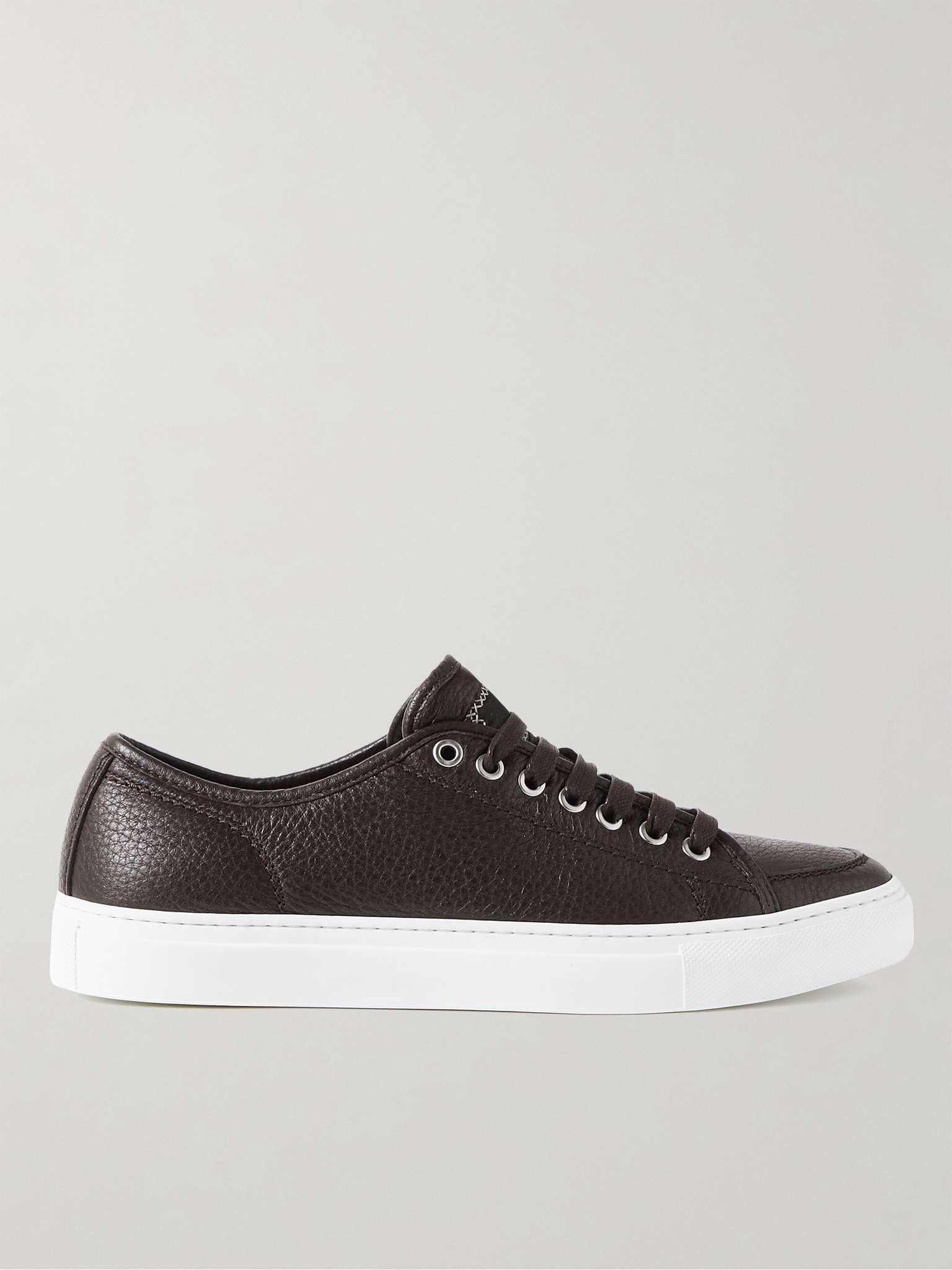 Full-Grain Leather Sneakers - 1