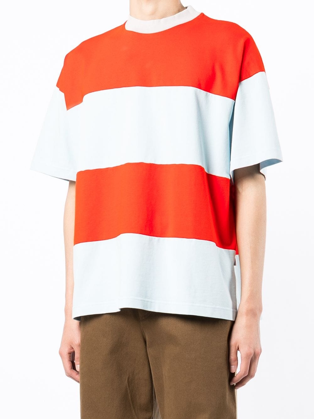 stripe-print T-shirt - 3