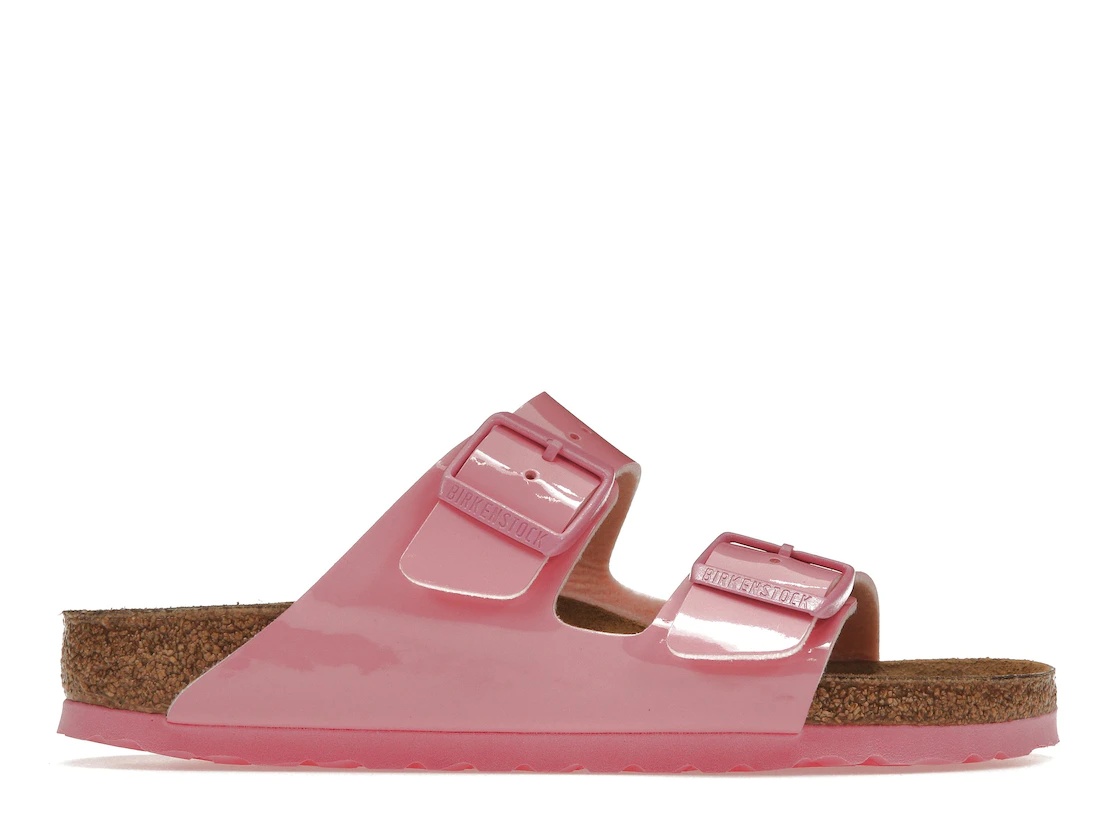 Birkenstock Arizona Birko-Flor Patent Candy Pink (Women's) - 1