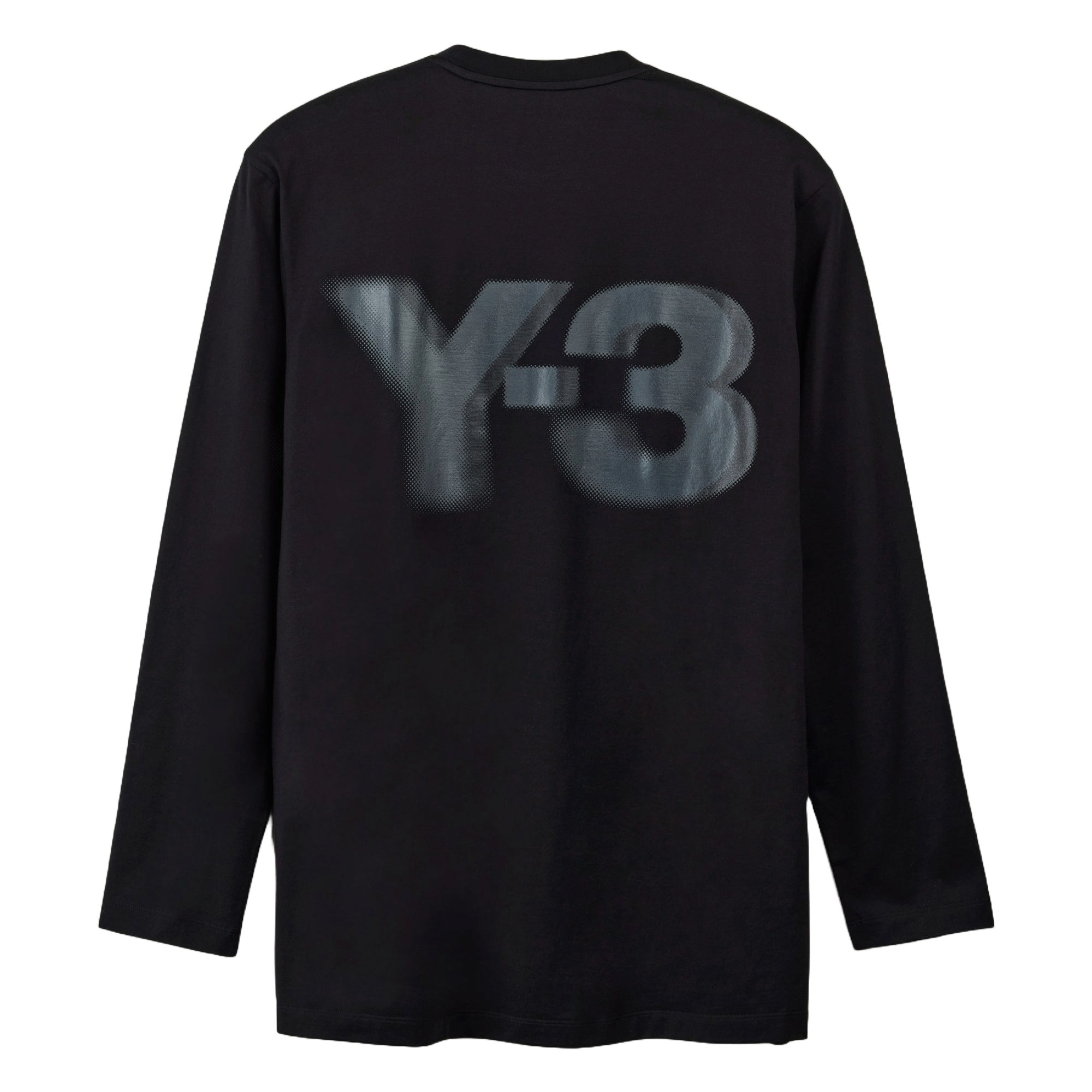 adidas Y-3 Logo Long Sleeve T-shirt 'Black' JE9280 - 2