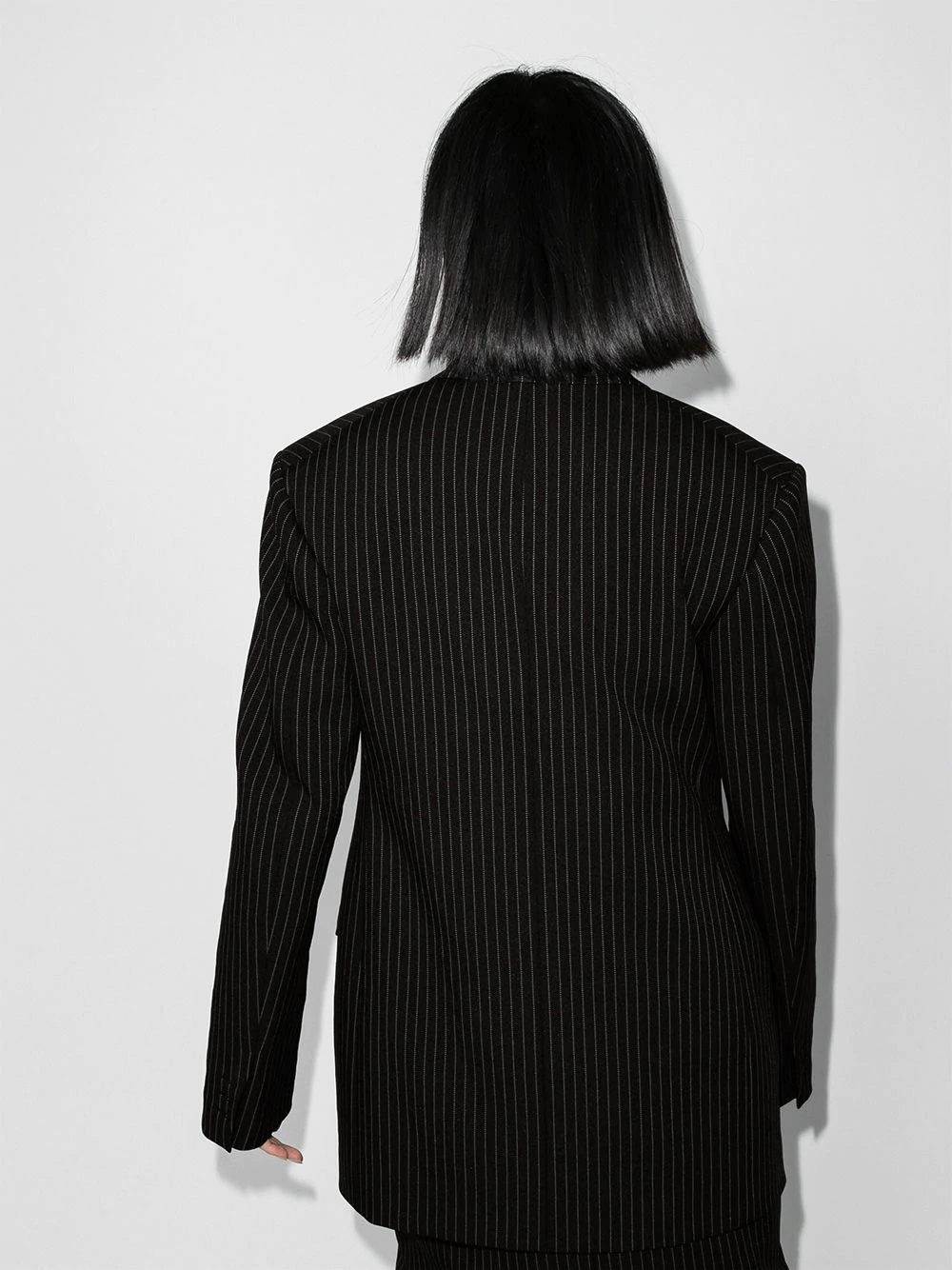 x Browns 50 pinstripe oversized blazer  - 3