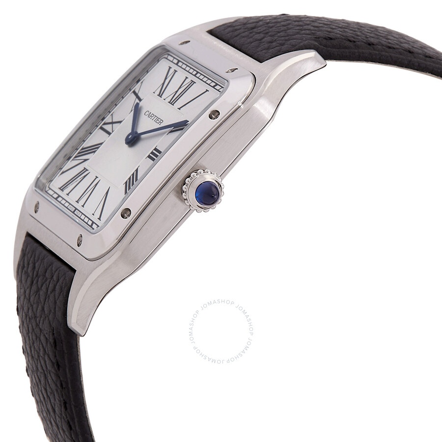 Cartier Santos Dumont XL Model Hand Wind Silver Dial Men's Watch WSSA0044 - 2