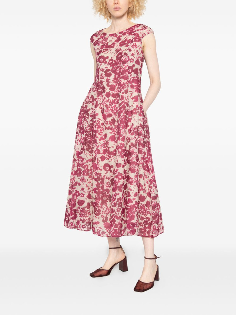 'S Max Mara A-line floral-print dress outlook