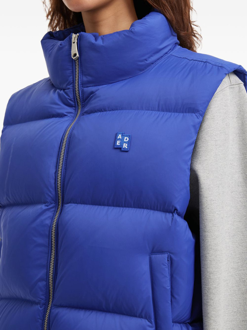 Tag zip-up padded gilet 4