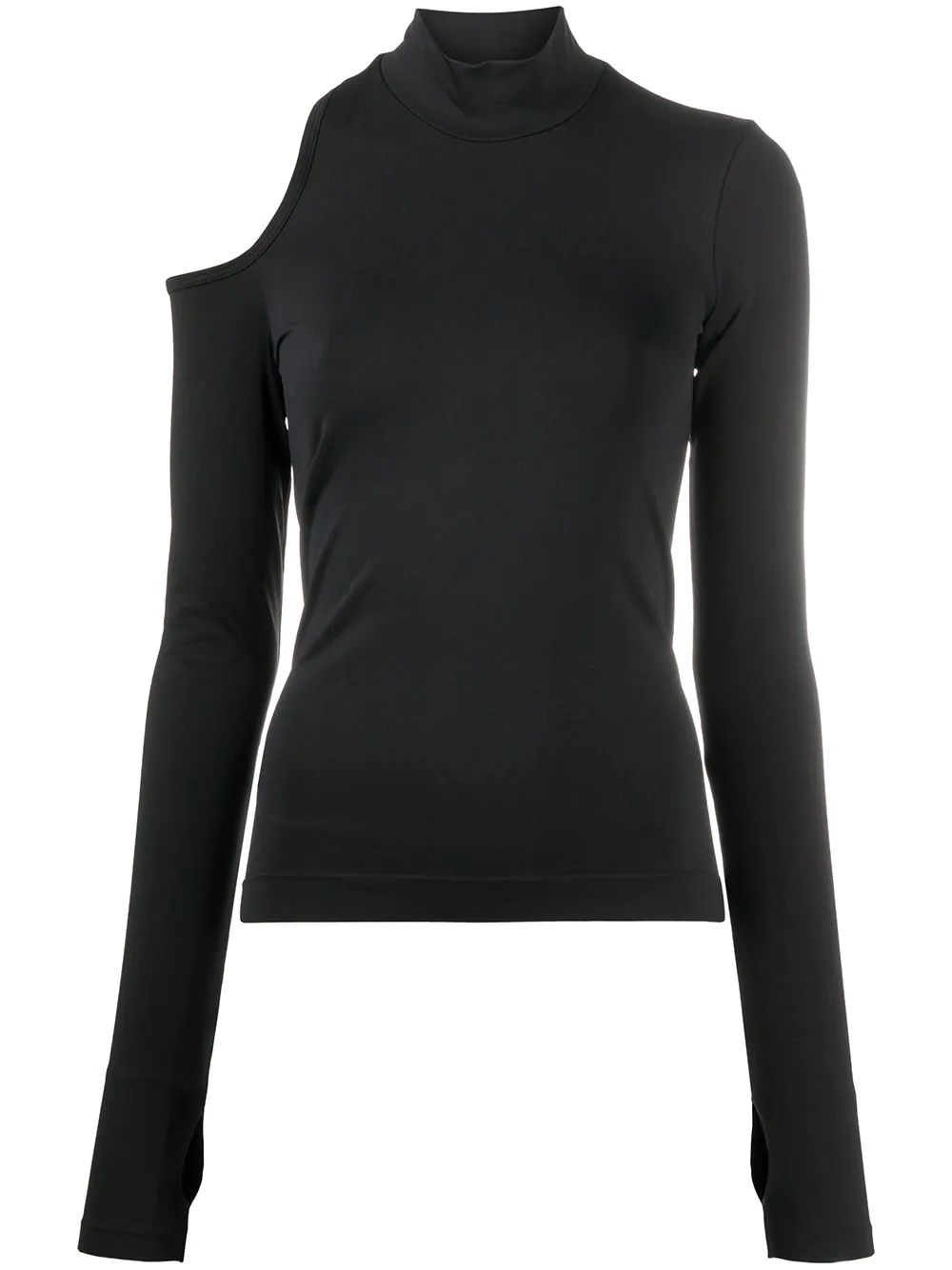 cut-out shoulder jumper - 1