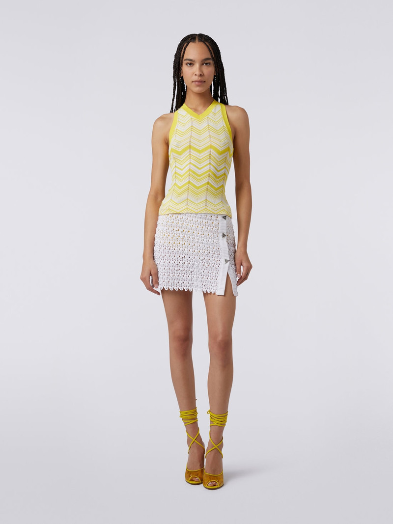 Missoni Viscose blend sleeveless top outlook