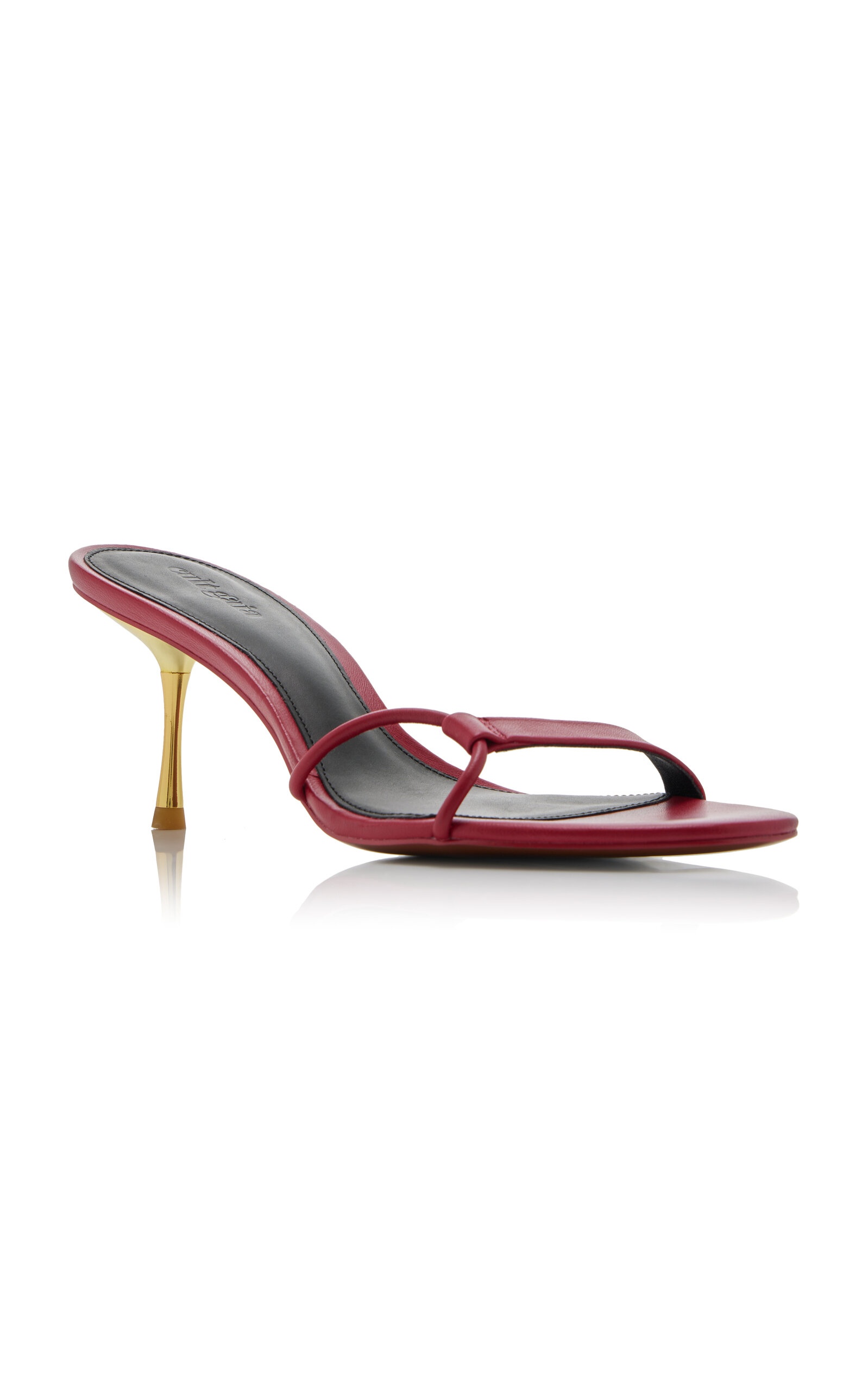 Veda Leather Sandals red - 4