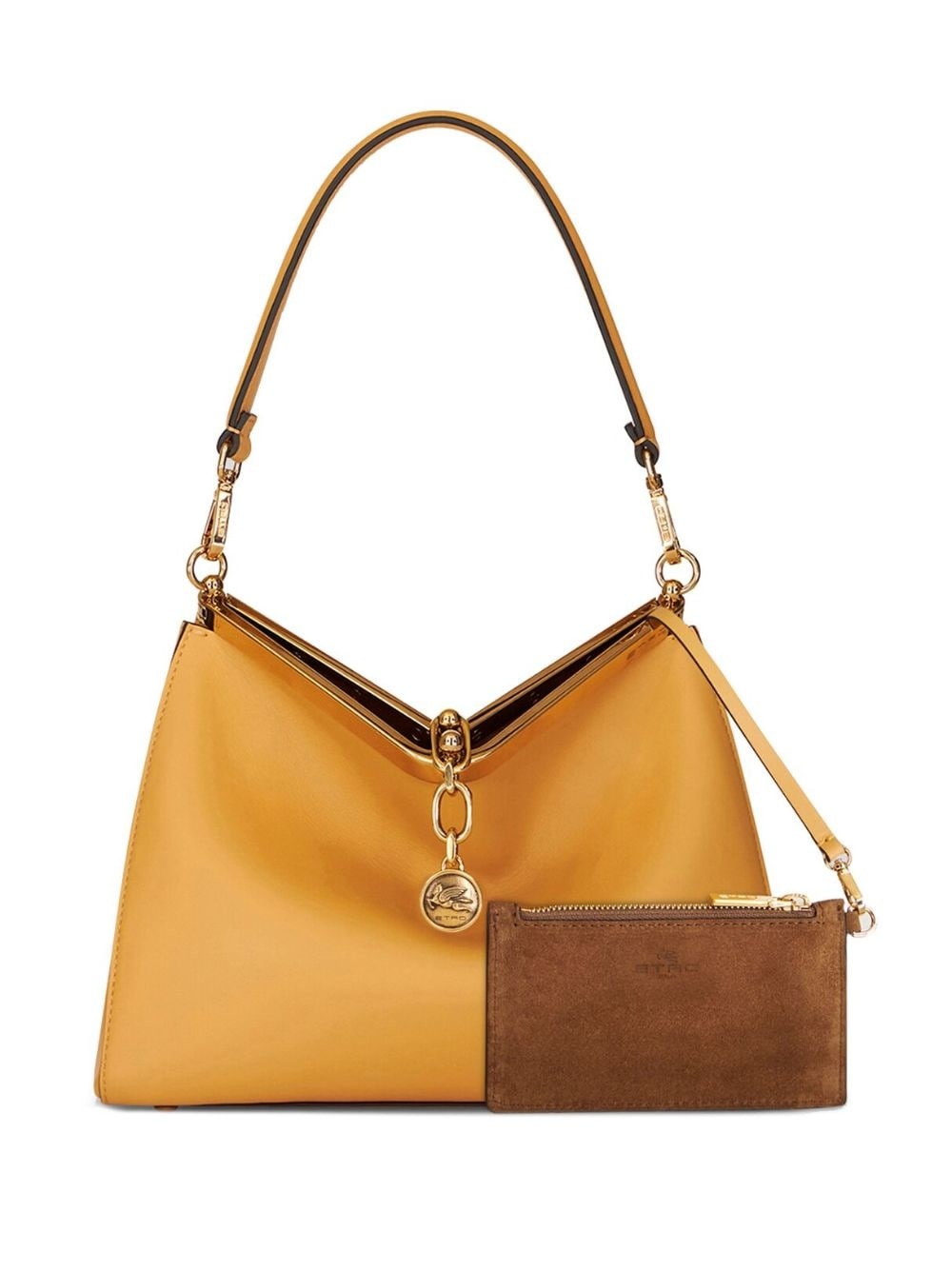 Pegaso charm-detail shoulder bag - 6
