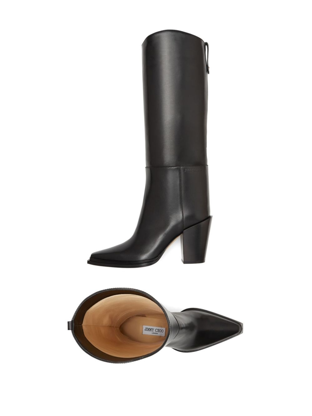 Cece 80mm pointed-toe boots - 4