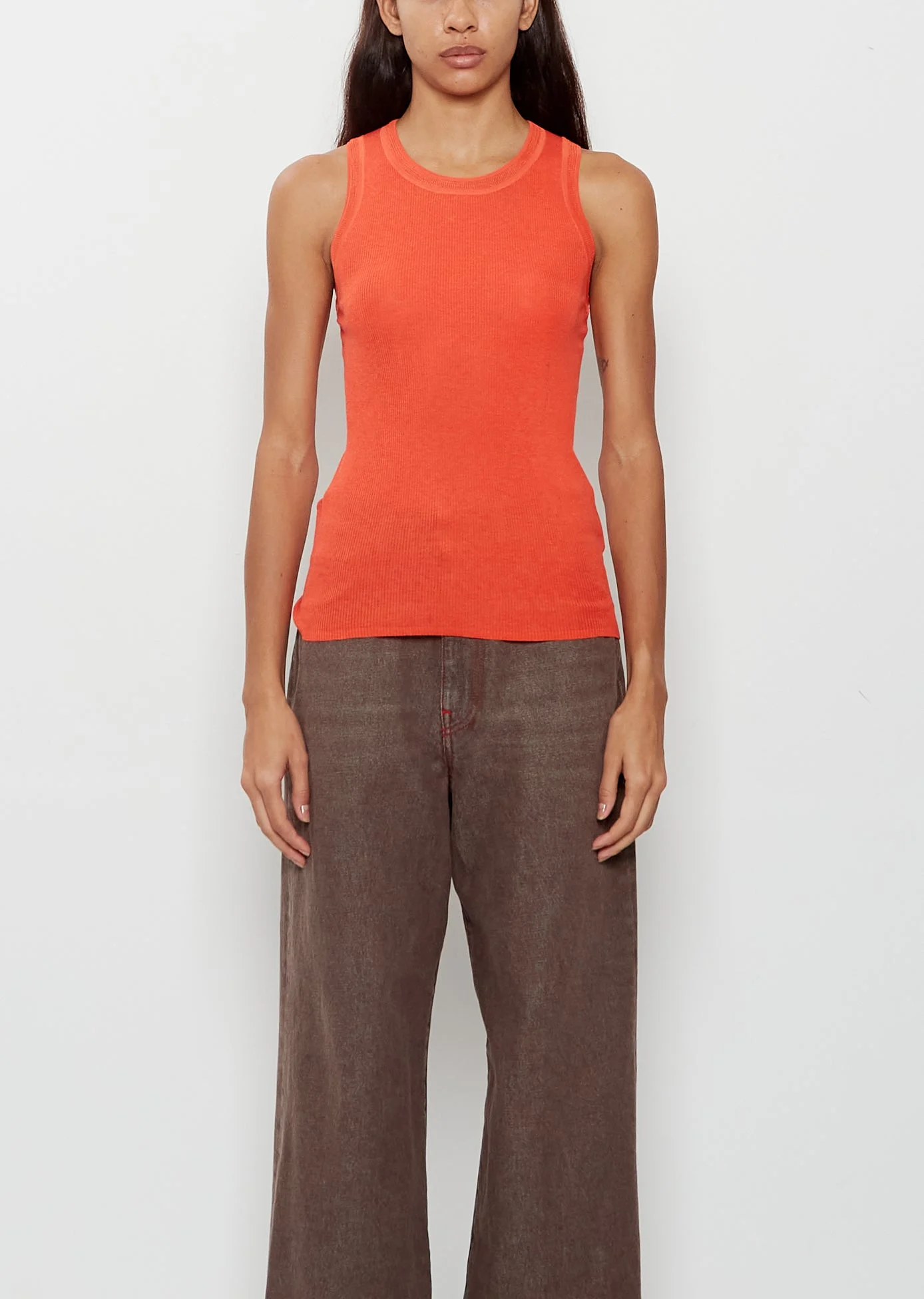 Heirloom Cotton Silk Tank - 1