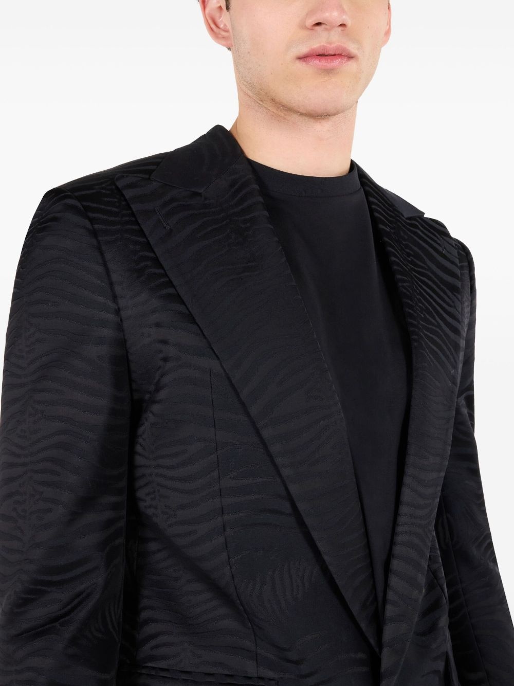 single-breasted blazer - 5
