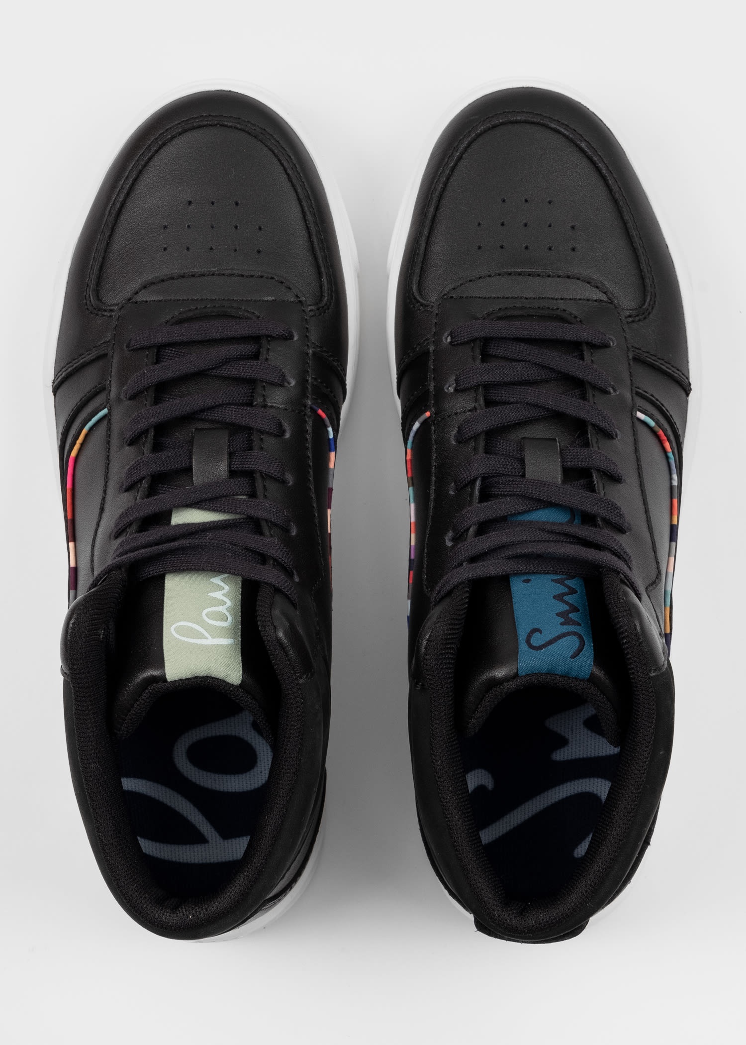 Leather 'Clem' High-Top Sneakers - 5