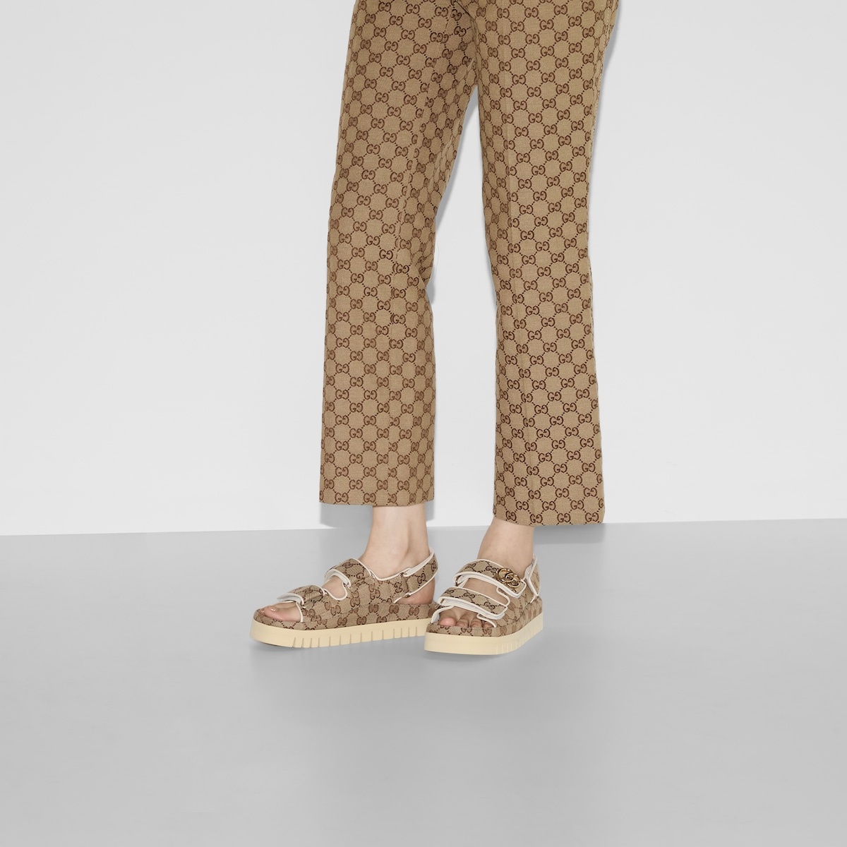 Women's sandal with Double G - 3