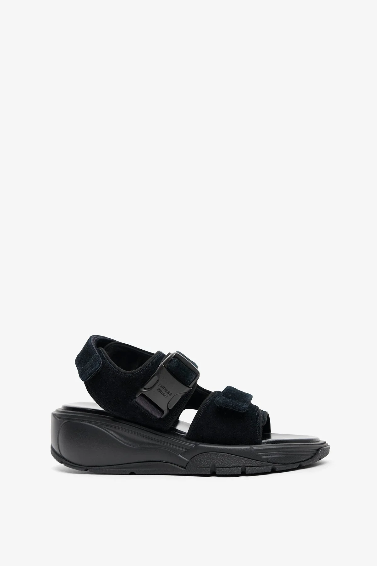 Pace runner black flat sandals - 1