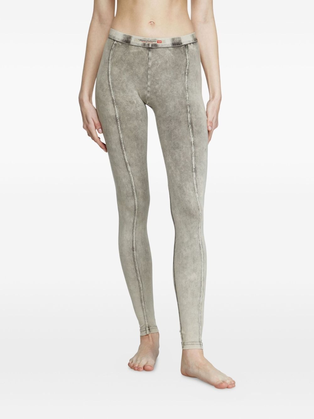 Athena denim leggings - 4