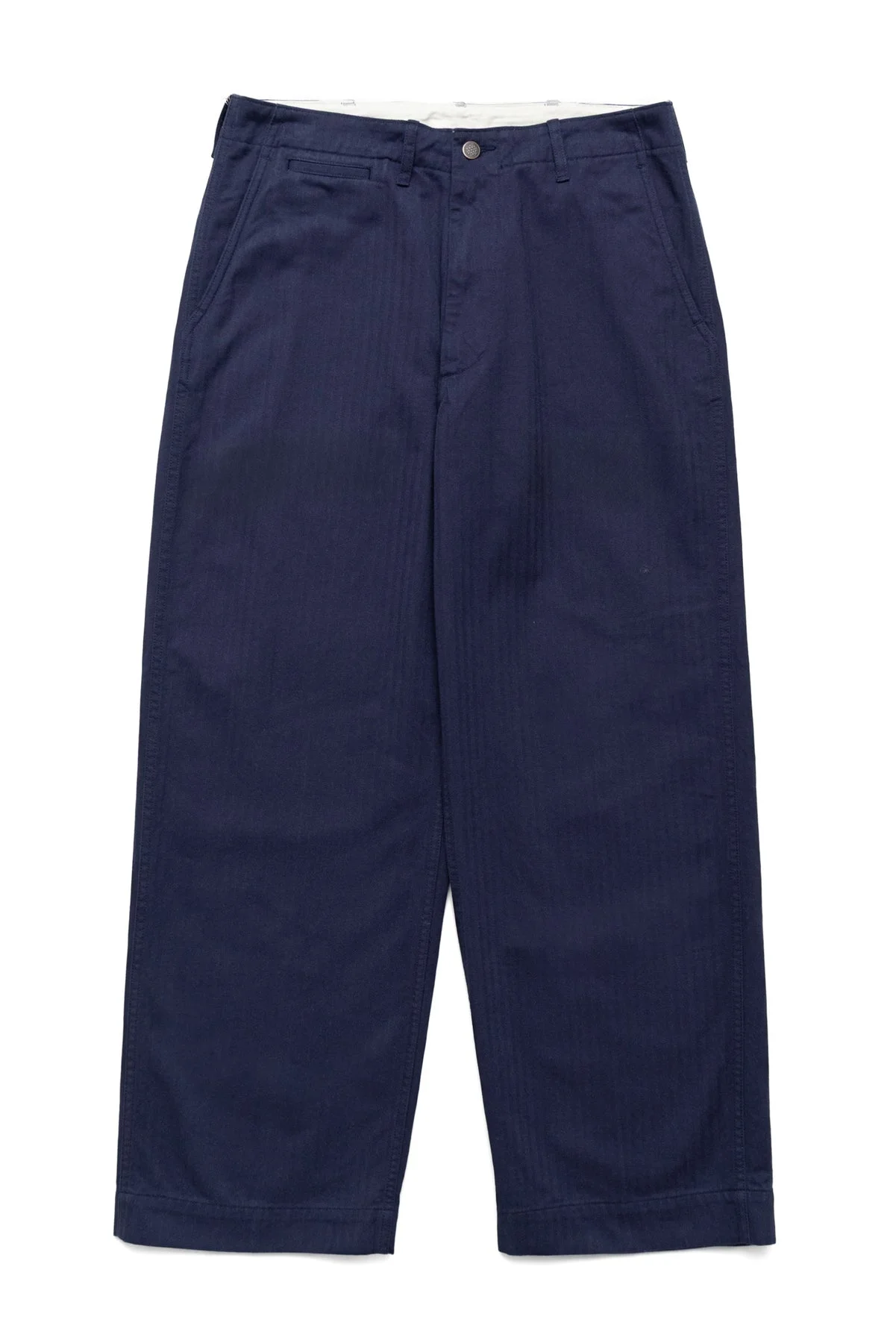 Mil Trousers Herringbone - Navy - 1