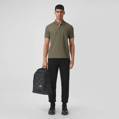 Burberry Monogram Motif Cotton Piqué Polo Shirt outlook