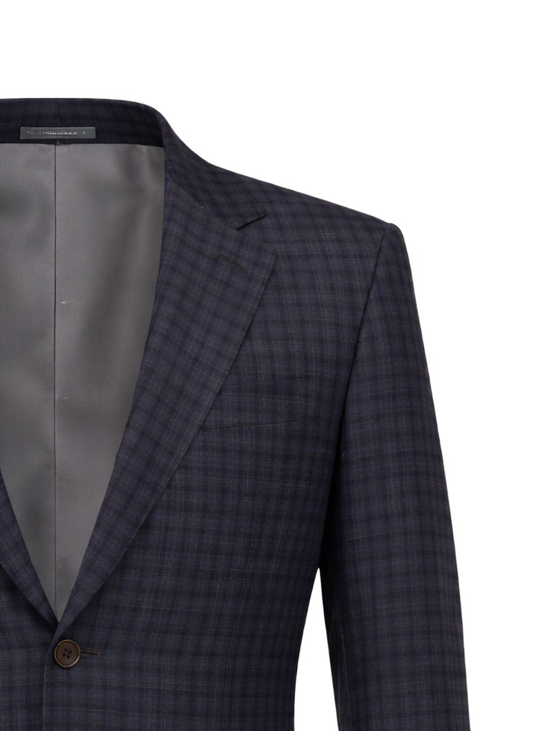 Canali checked blazer outlook