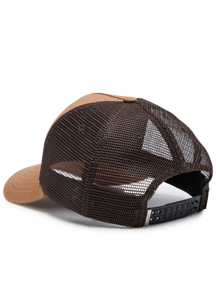 Amiri Ma Outline Embroidered Canvas Trucker hat - 2