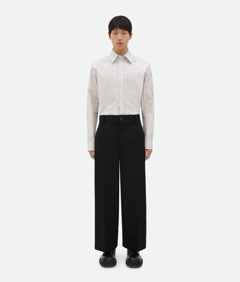 Sartorial Wool Cropped Pants 1