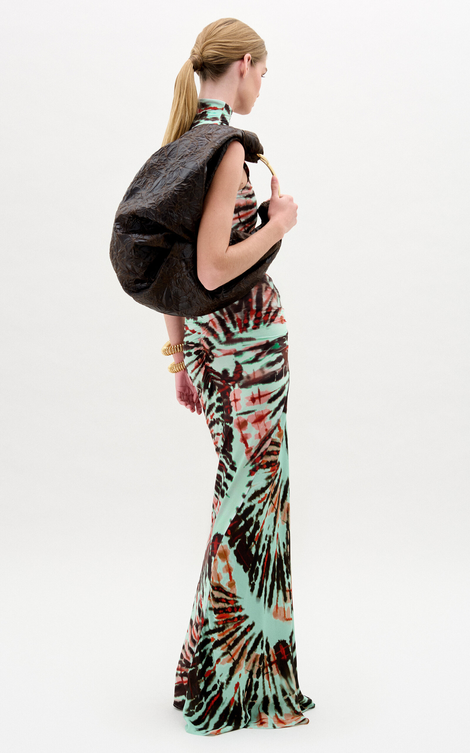 Frances Halter Neck Dress multi - 3