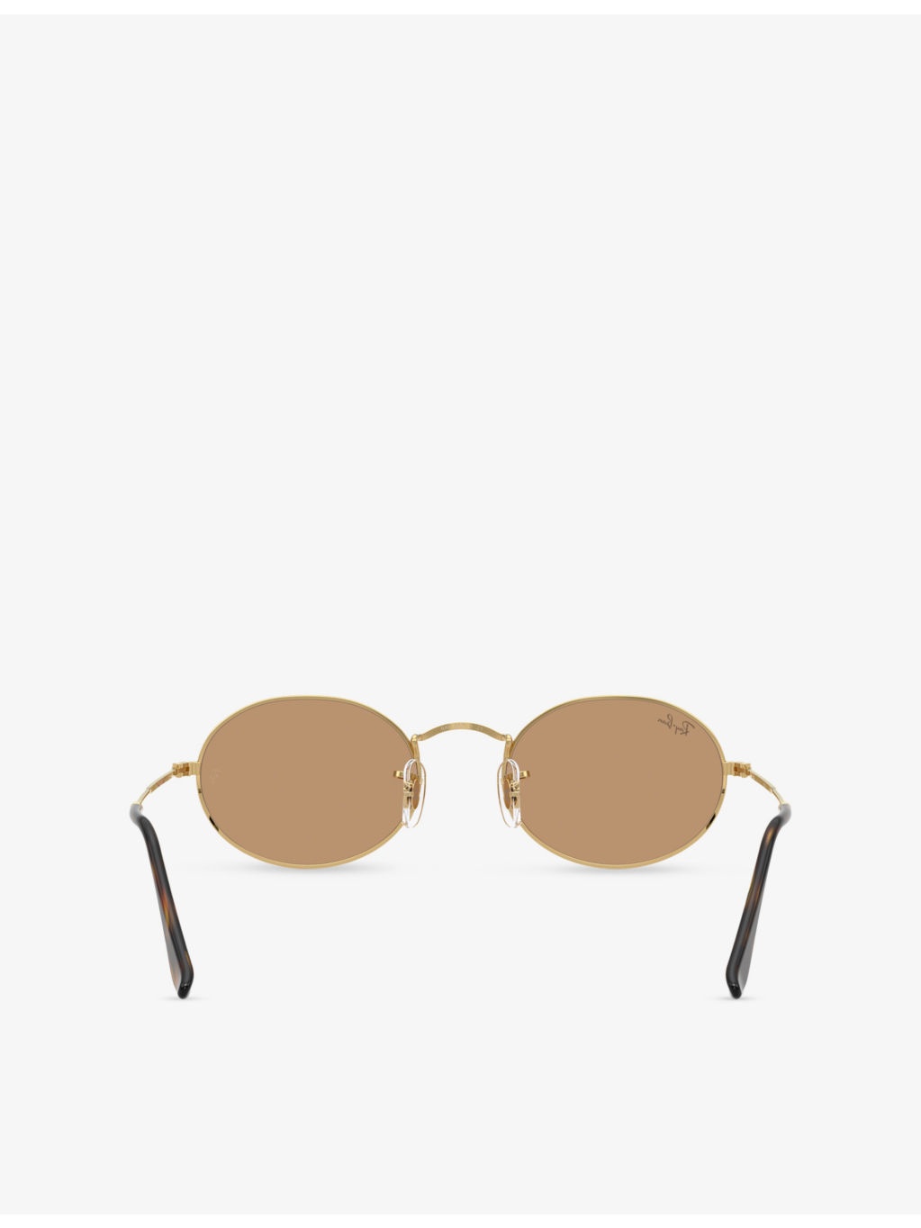 RB3547 Oval Metal Summer Capsule Oval-Frame Metal Sunglasses - 4