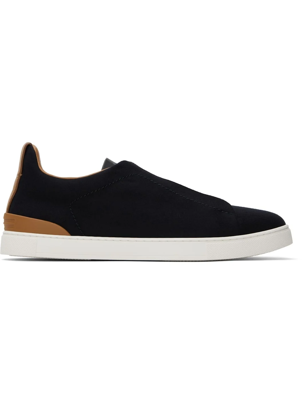 Black #UseTheExisting Wool Triple Stitch Sneakers - 1