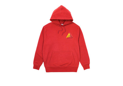 PALACE BIG P HOOD RED outlook