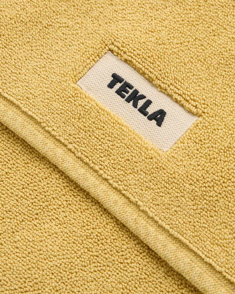 TEKLA Tekla Terry Bath Mat Ochre outlook
