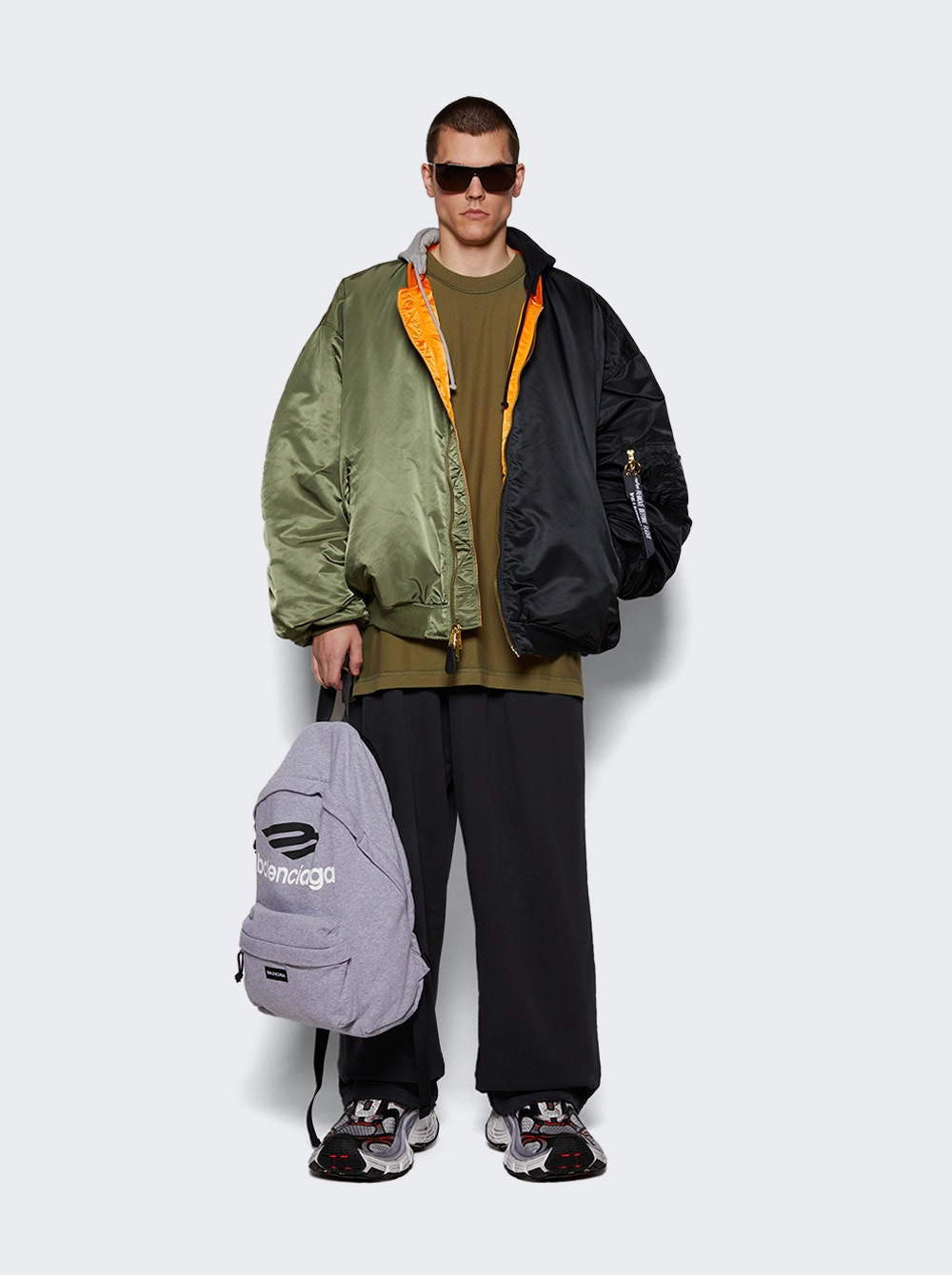 Baggy Sweatpants Faded Black - 2