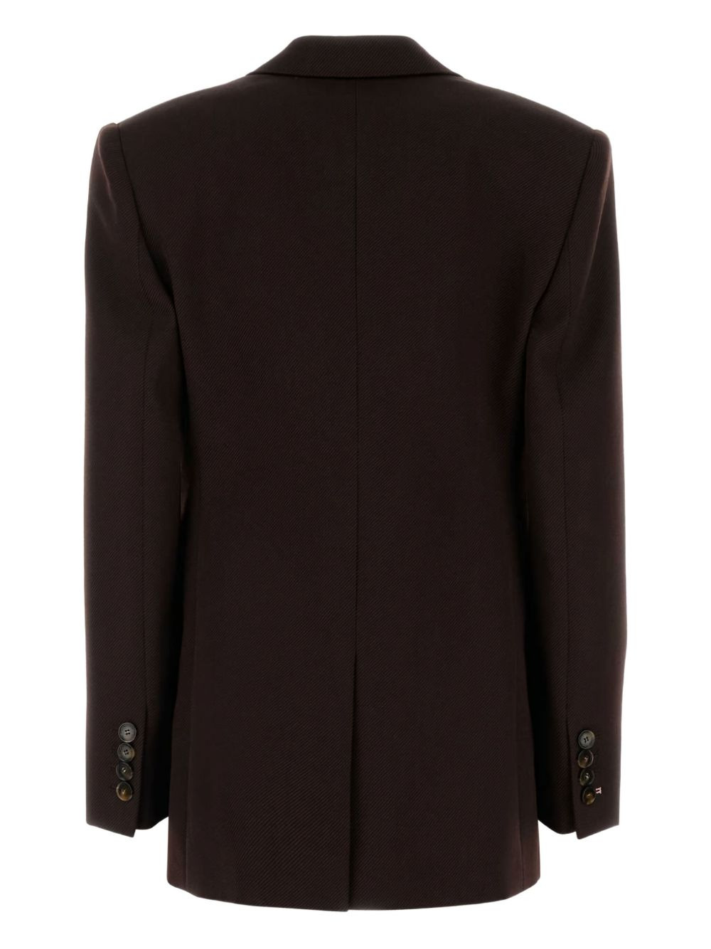 buttoned wool blazer - 2