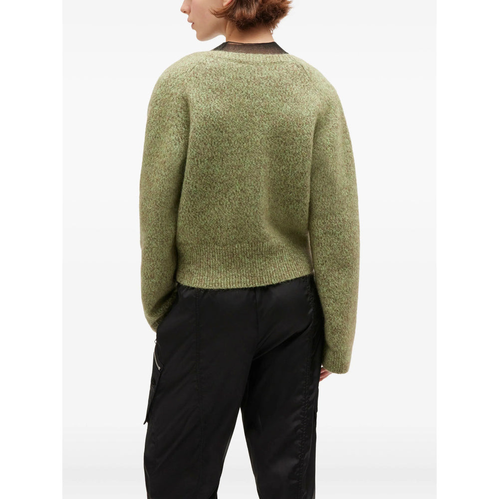 Ganni Green Knitwear - Jumpers Women - 2