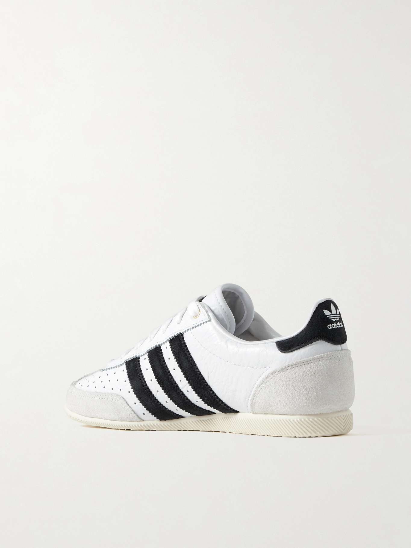 Japan suede and textured-leather sneakers - 3