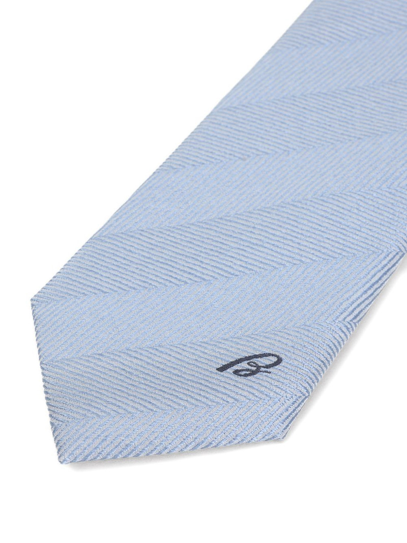 Brioni silk tie outlook