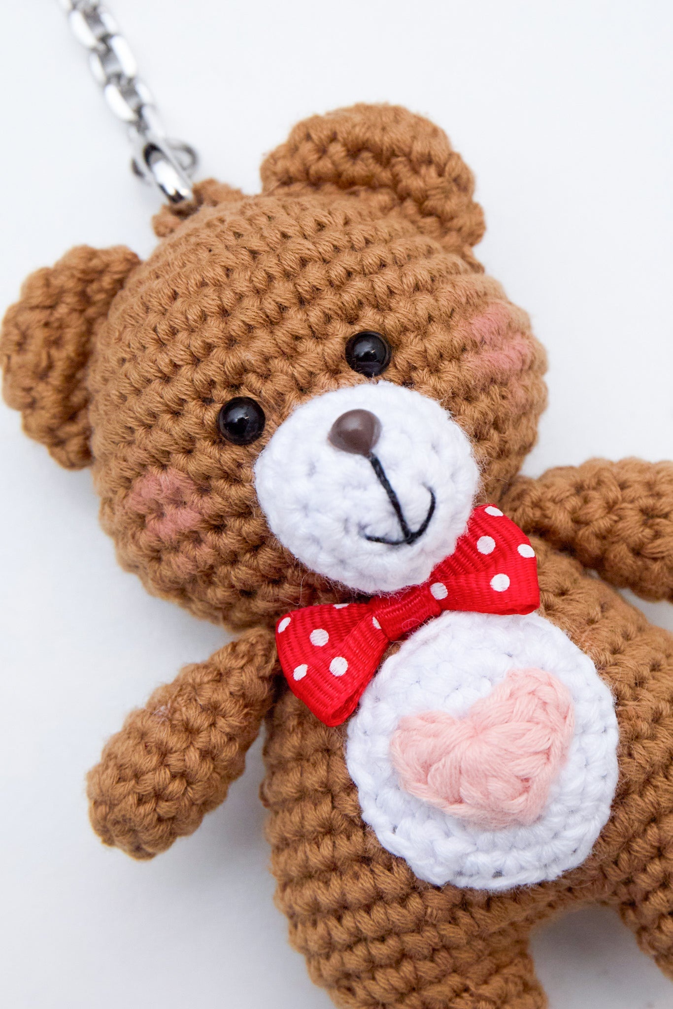 BLUSHIE BEAR BAG CHARM - 1