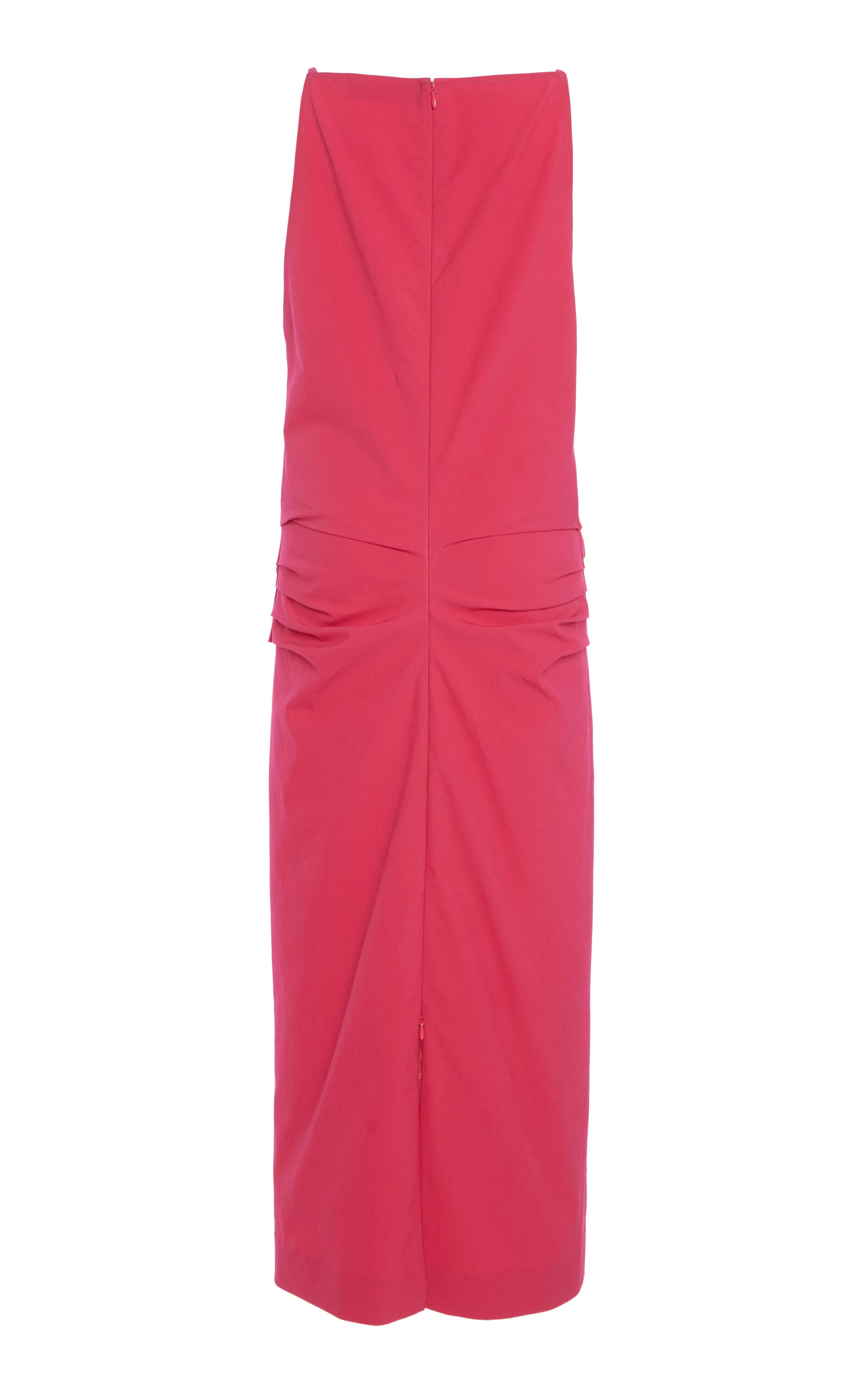 Priya Bi-Stretch Cotton Maxi Dress fuchsia - 5