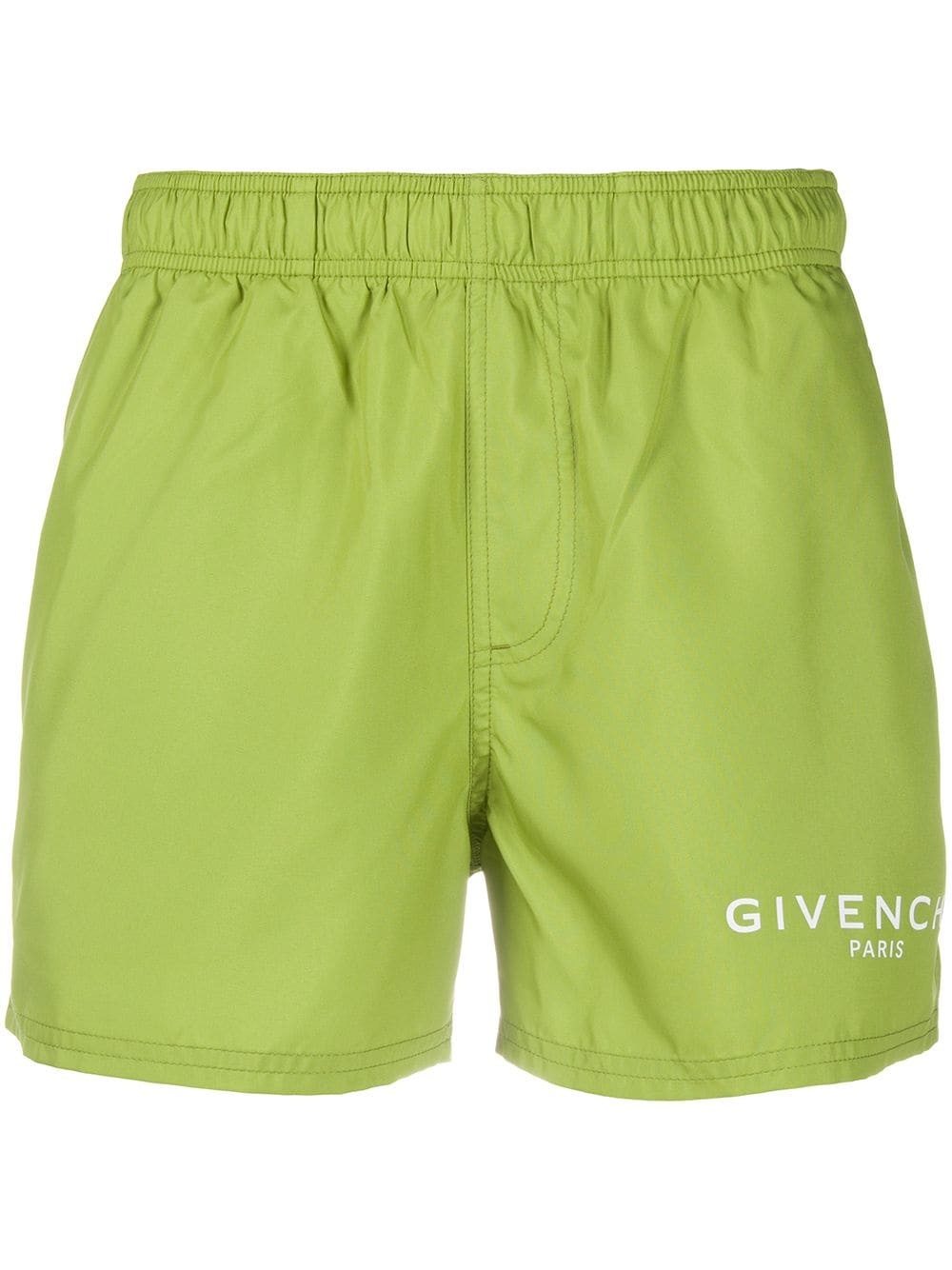 logo-print swim shorts - 1