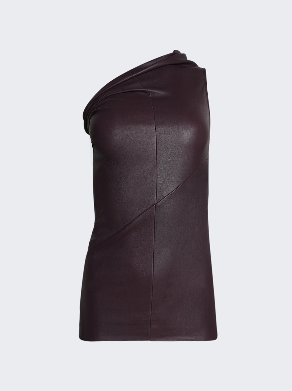 Athena Leather Tank Top Amethyst - 1