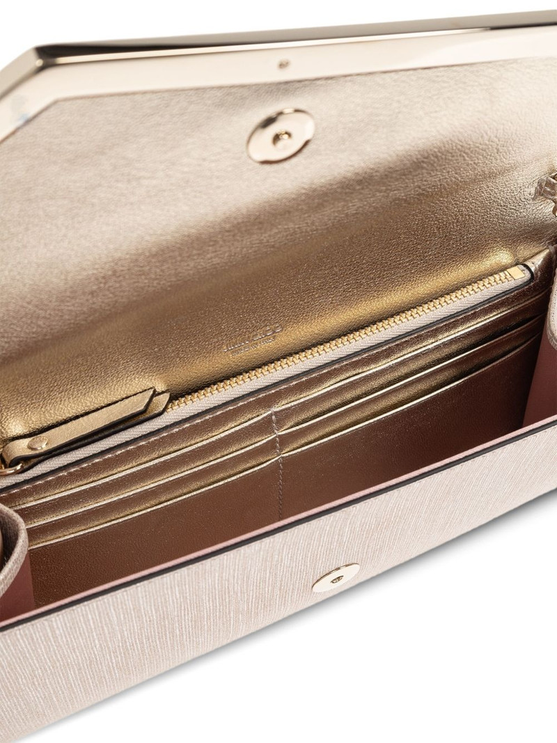 metallic-leather clutch bag 5