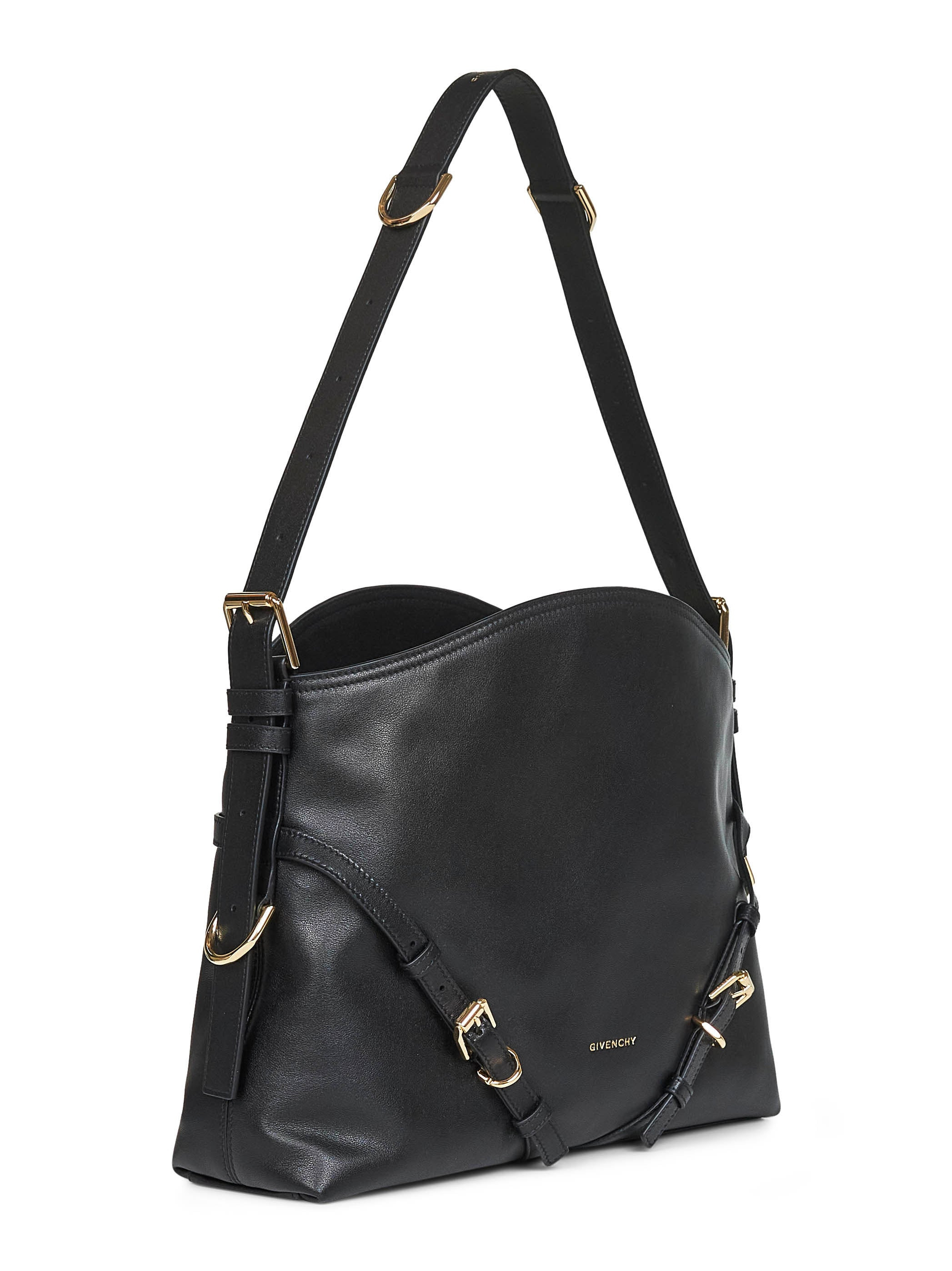 Black Voyou Medium shoulder bag - 2