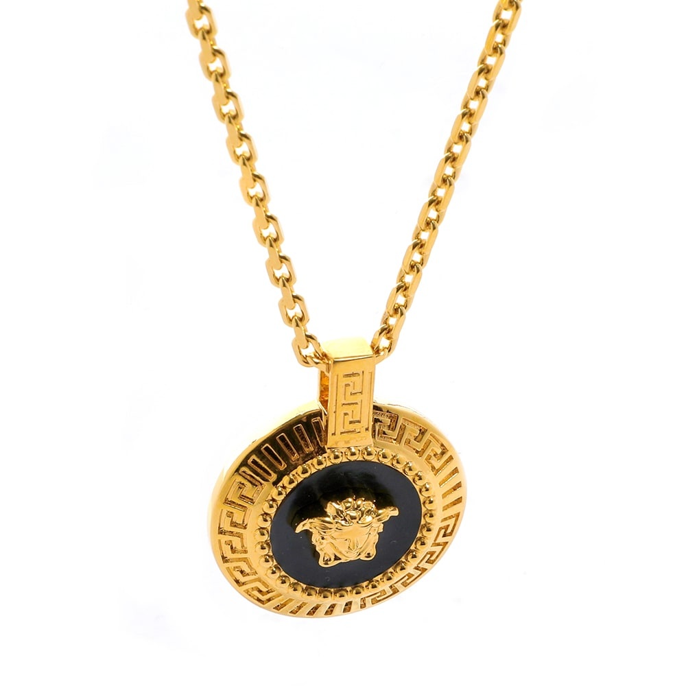 Versace Small Medusa Medallion Necklace - 2