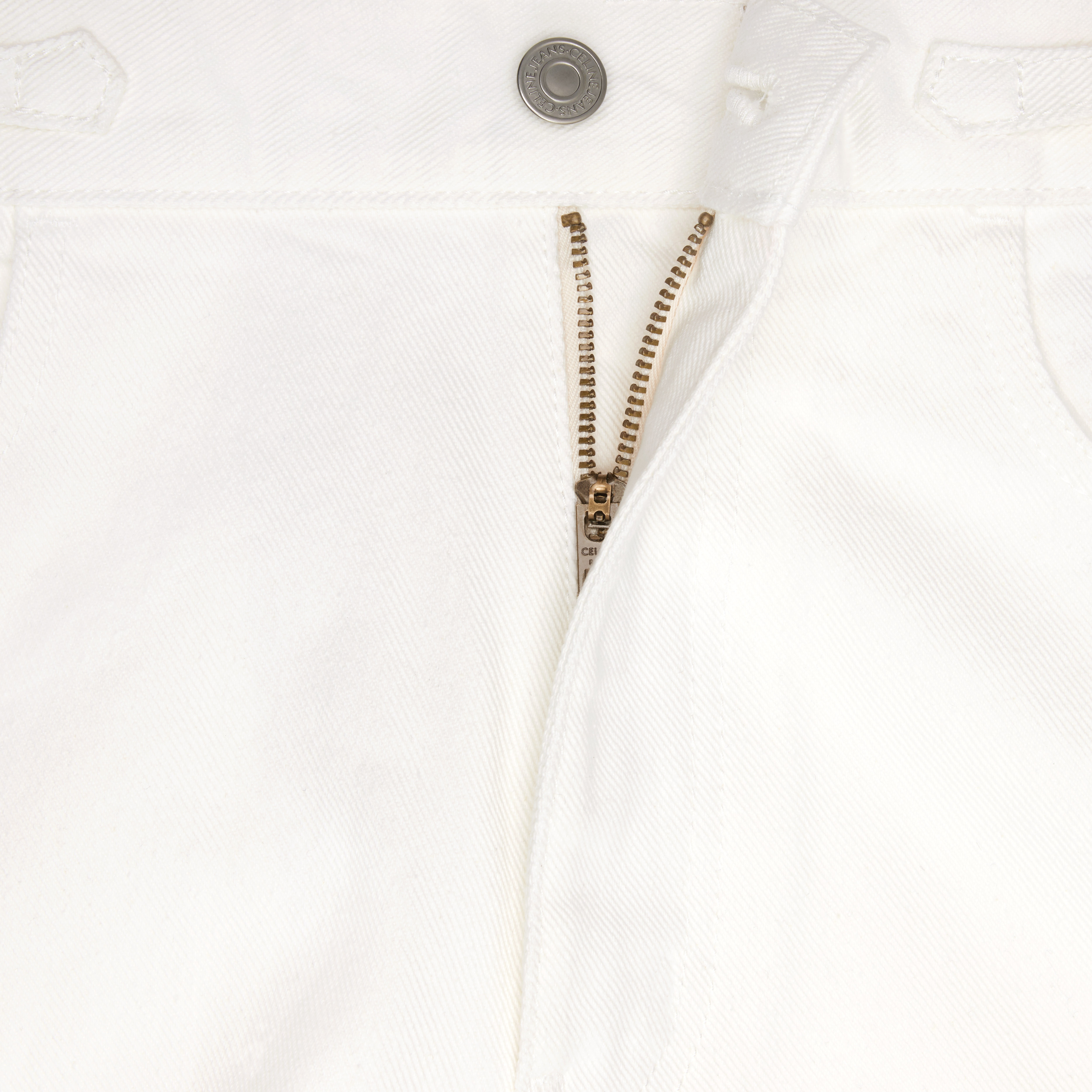 デニム・ジーパン CELINE | JANE FLARED JEANS IN OPTIC WHITE WASH DENIM Jane flared jeans in optic white wash denim - OPTIC WHITE