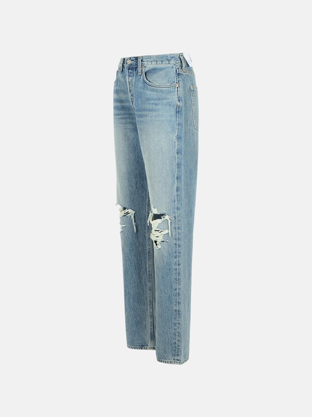 'KELLY' LIGHT BLUE DENIM JEANS - 2