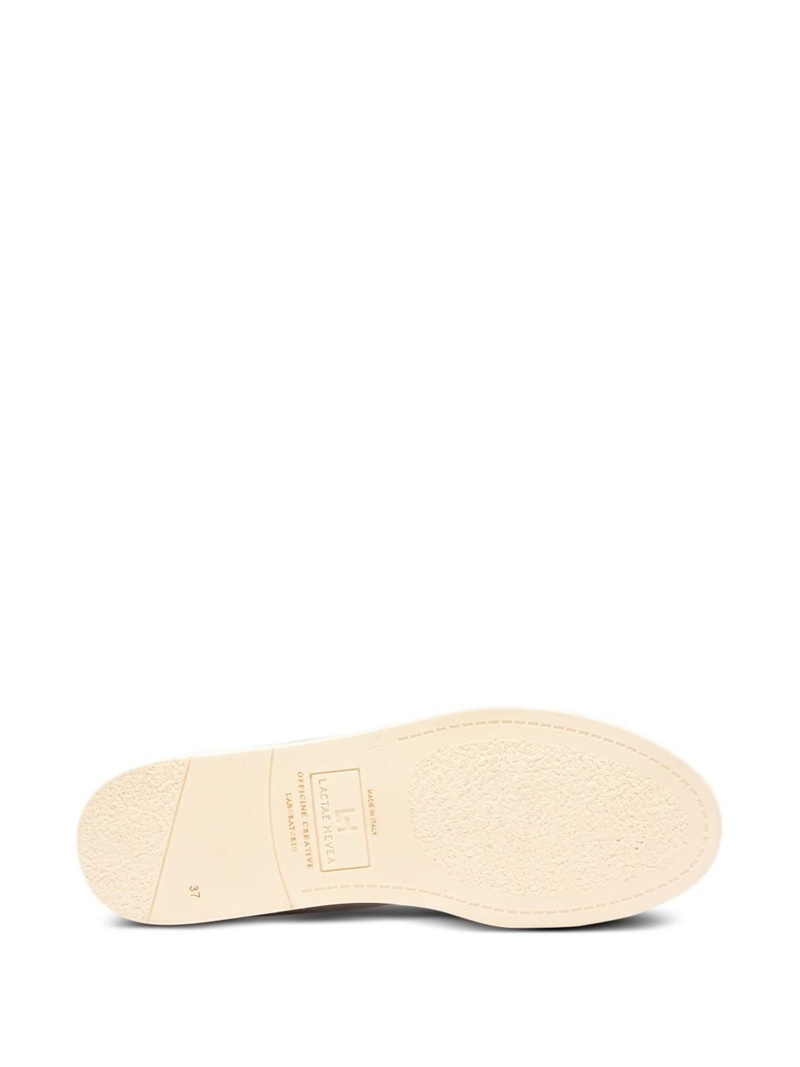 Karma leather lace-up sneakers 5