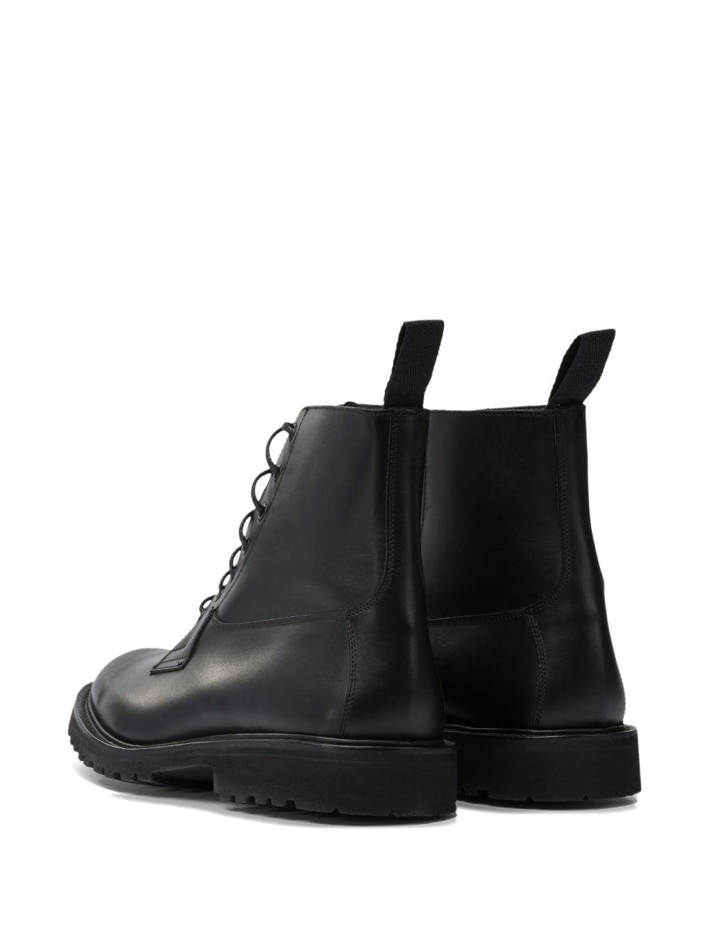 leather biker boots - 5